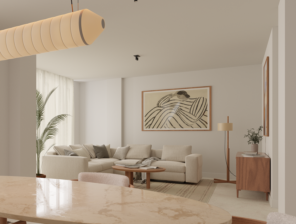 imagen interior de la vivienda